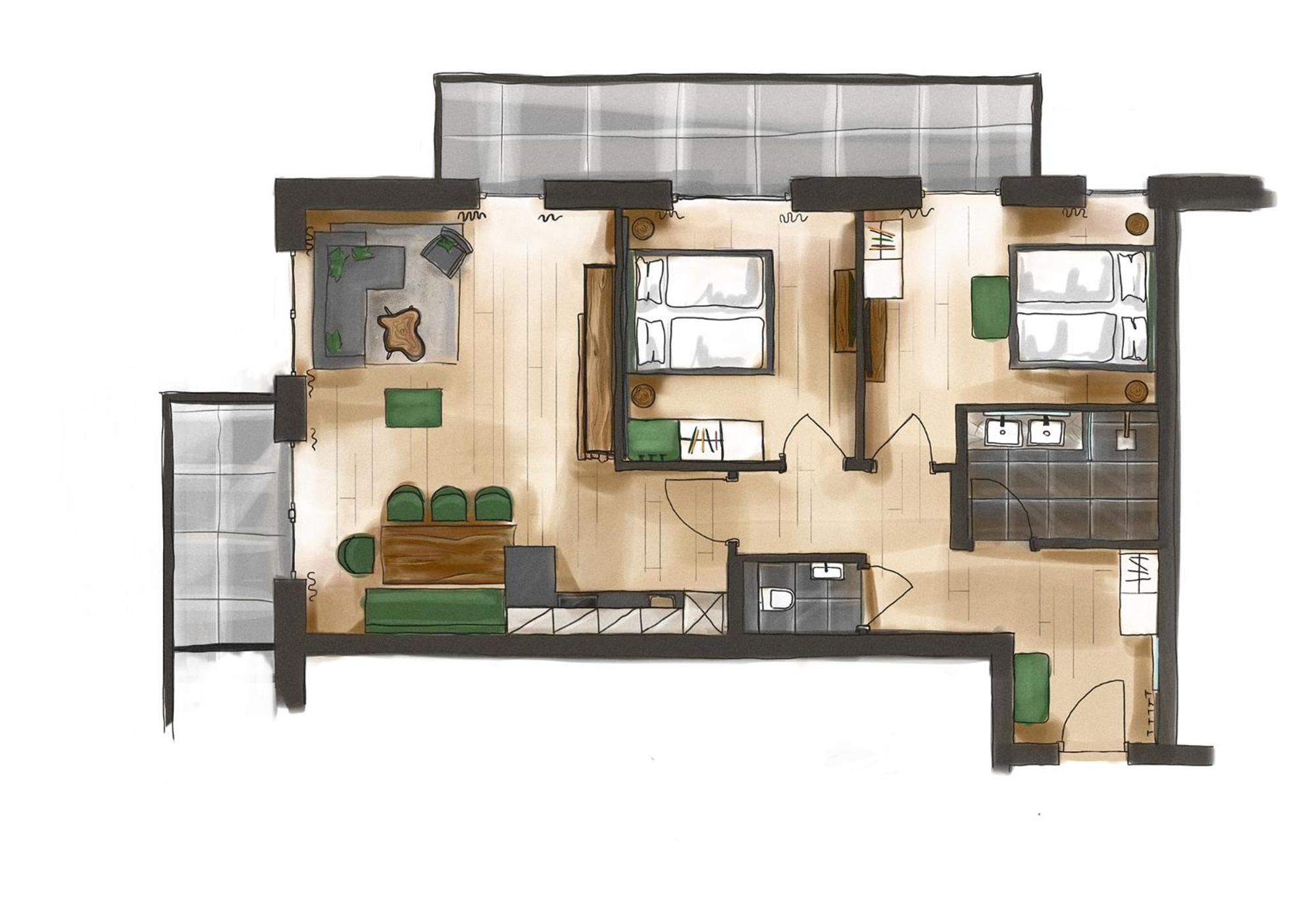 Hoeflehner Premium Gumpen Lodge Haus im Ennstal Extérieur photo